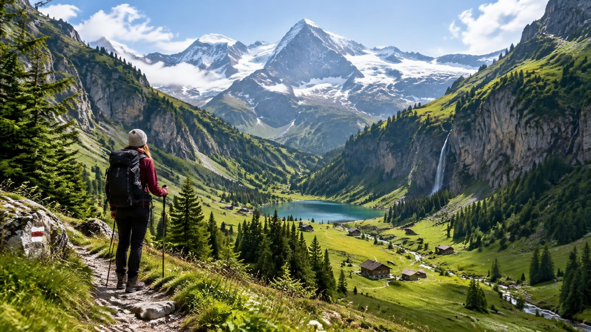 swiss alps hidden valley